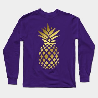 Golden Pineapple Long Sleeve T-Shirt